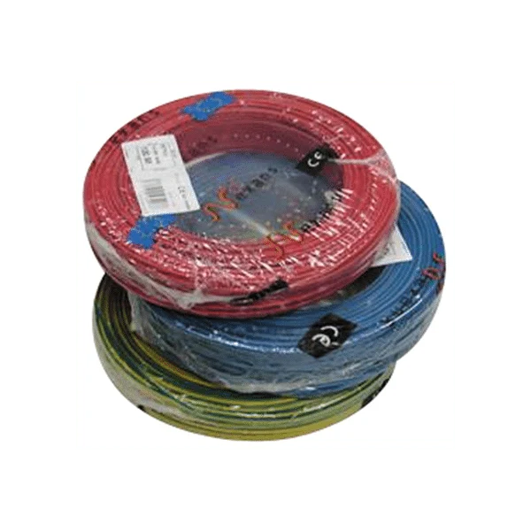Fil électrique rigide cuivre 1.5mm² violet - couronne 100m - ho7v-u1,5