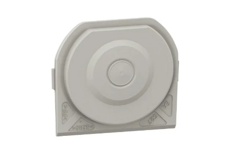 Embout à membrane Plexo Gris 1 sortie LEGRAND 069596L