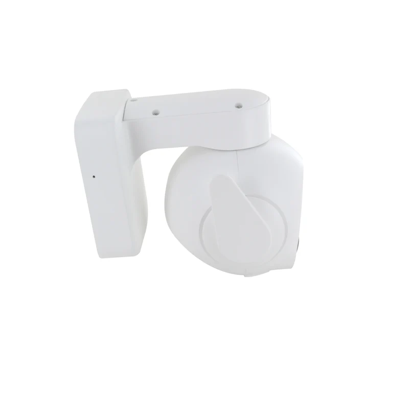 Wireless motorized outdoor WiFi dome camera with solar panel