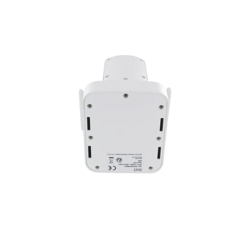 Wireless motorized outdoor WiFi dome camera with solar panel