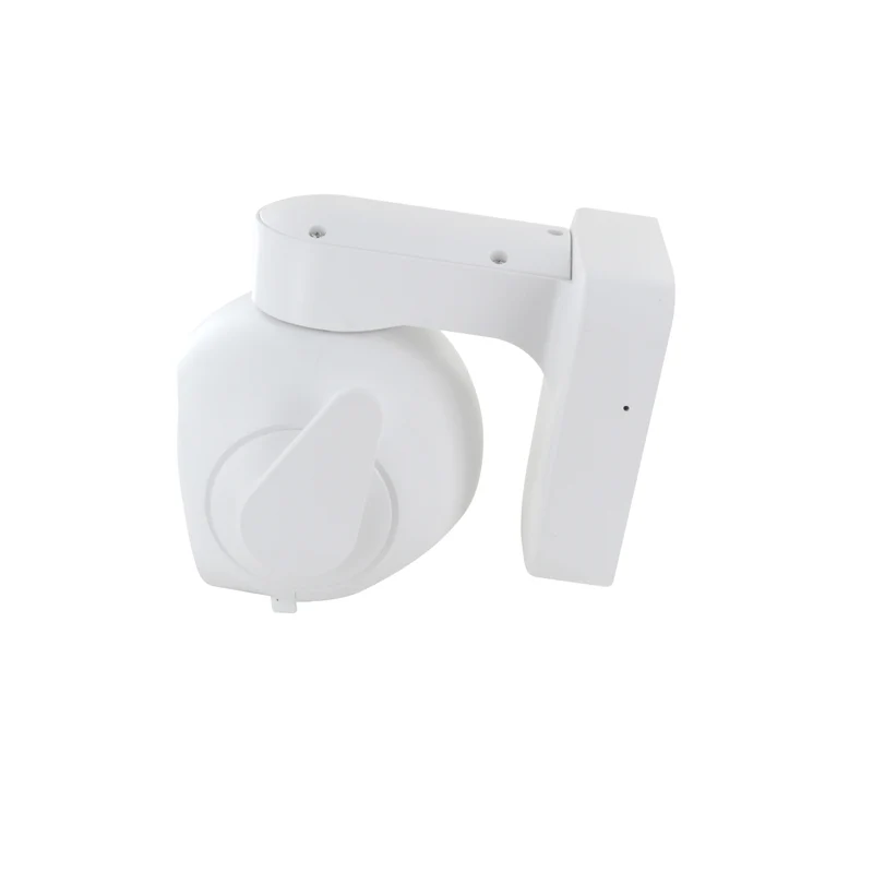 Wireless motorized outdoor WiFi dome camera with solar panel