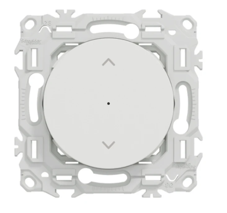 Schneider Wiser Odace - commande pour volet roulant Zigbee blanc - S920567