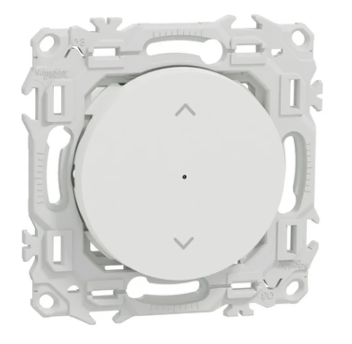 Schneider Wiser Odace - commande pour volet roulant Zigbee blanc - S920567