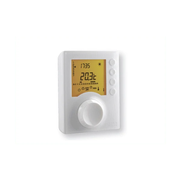 Thermostat programmable Radio pour chaudière ou PAC non réversible TYBOX 157 DELTA DORE 6053021