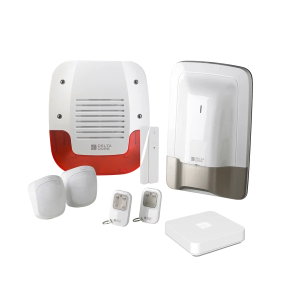 Pack alarme radio Tyxal+ connect DELTA DORE- sans fil avec box maison connectée - 6410199