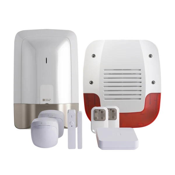 Pack alarme radio Tyxal+ connect DELTA DORE- sans fil avec box maison connectée - 6410199