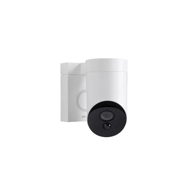 Caméra de surveillance extérieur blanche HD - Somfy 1870346