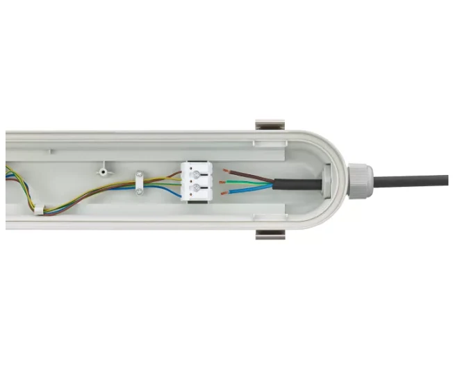 Réglette étanche LED 28.6W CoreLine 840 4000K - 4000lm gris 1200mm - Philips 840480