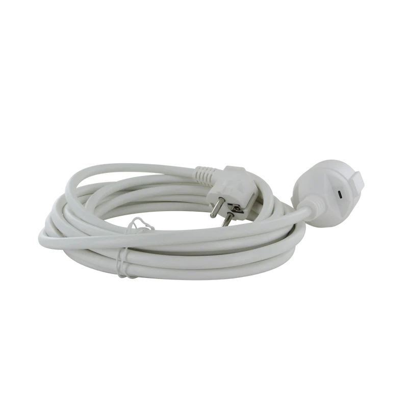 Extension cable + USB-C - White - 5m