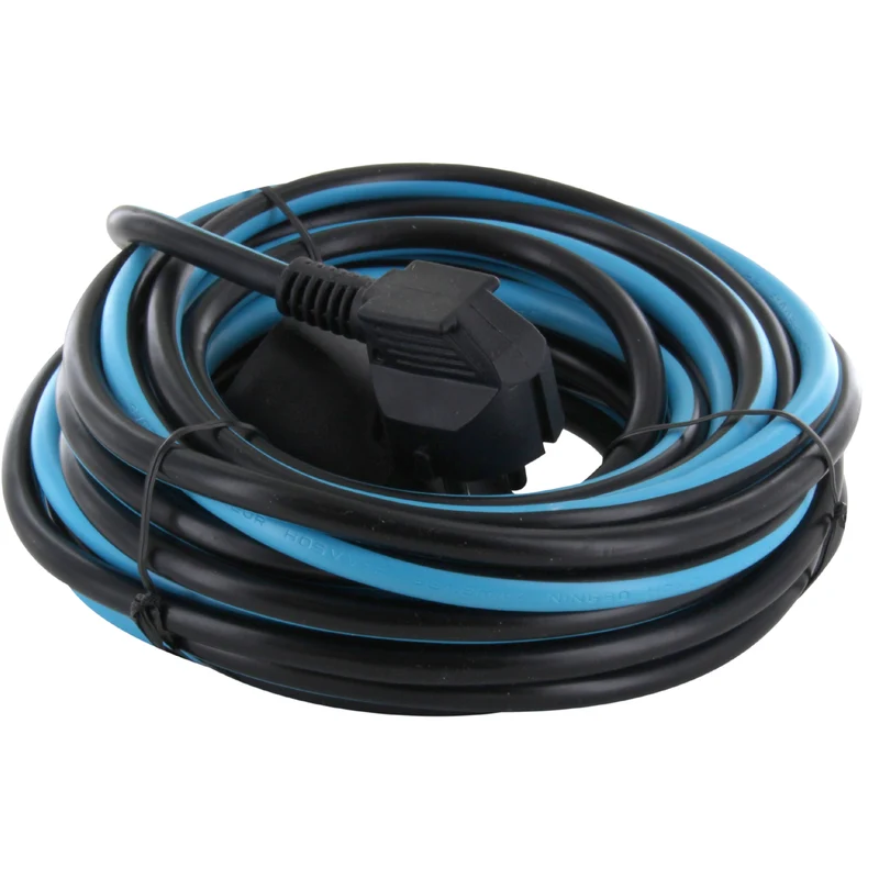 Chacon 20m Extension Cable - Blue/Black - Schuko Plug