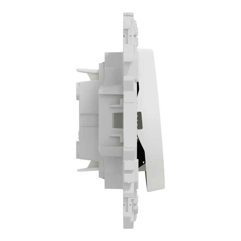 SCHNEIDER Odace - Va-et-vient interrupteur - bouton poussoir blanc craie - S920204