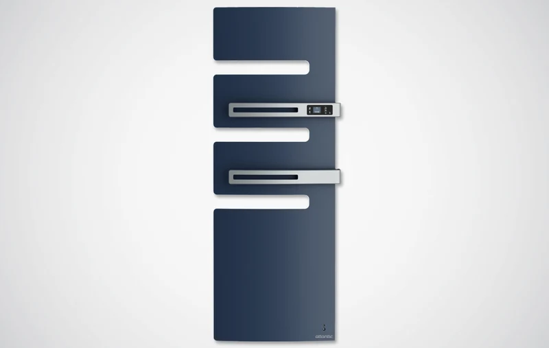 Sèche serviette électrique connecté Serenis Premium 1750W - mât à droite - Atlantic