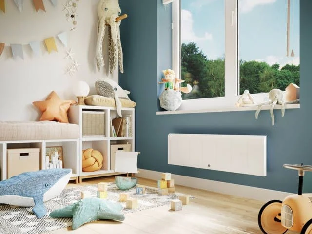 Radiateur électrique Kenya 4 - 1000W chaleur douce plinthe blanc - Thermor 414723