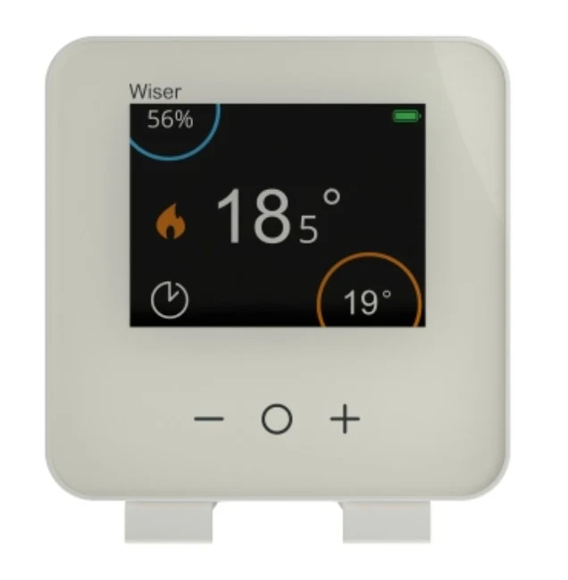 Wiser - Thermostat connecté sans fil radio Zigbee - Schneider CCTFR6400
