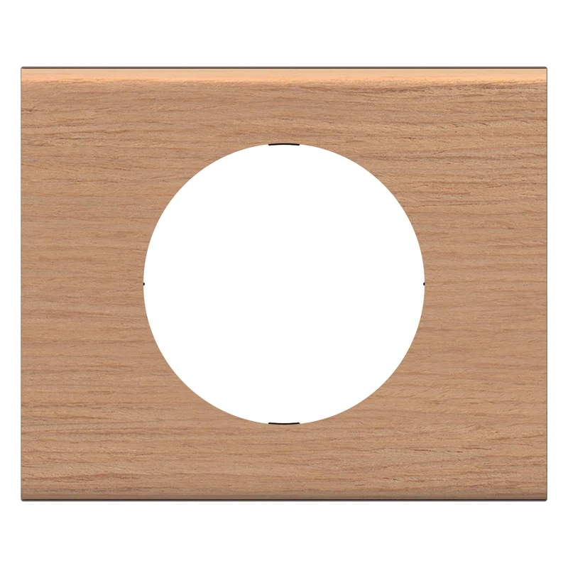 Plaque de finition Céliane 1 poste - Chêne LEGRAND CP2401