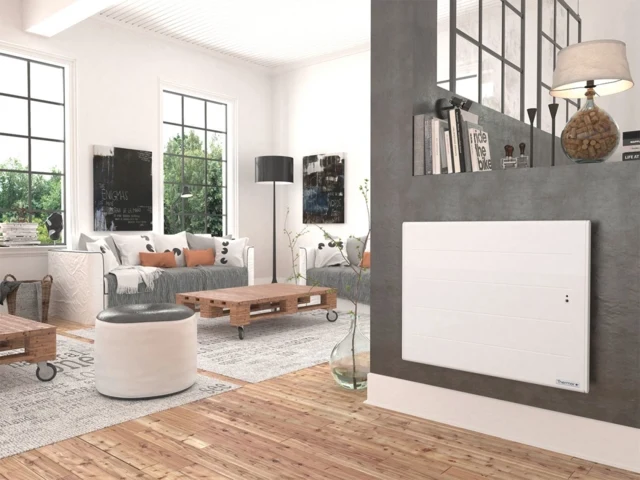 Radiateur connecté chaleur douce Ovation 3 extra plat - horizontal - Thermor
