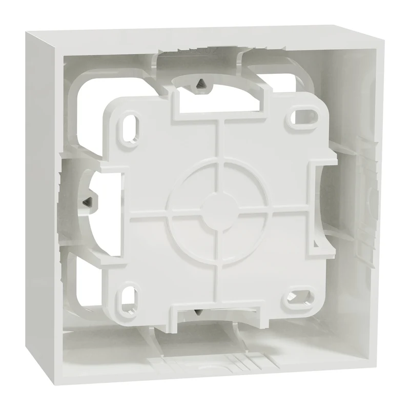 Boîte pour montage en saillie blanc 1 poste - Odace Schneider Electric S520762