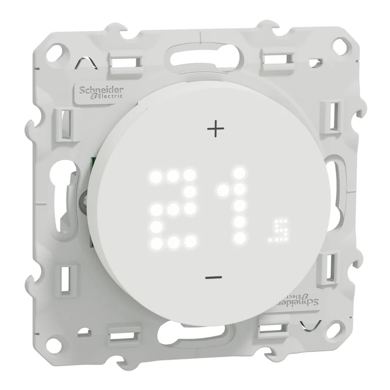 Thermostat connecté filaire Wiser Odace - génération 2 - Schneider S520619