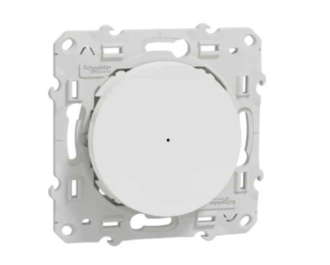 Wiser Odace - bouton poussoir - 10A - zigbee - blanc Schneider Electric S520530W