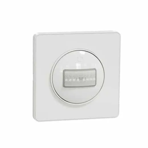Détecteur de présence et de mouvement Blanc, spécial rénovation, 2 fils Schneider Electric S520524