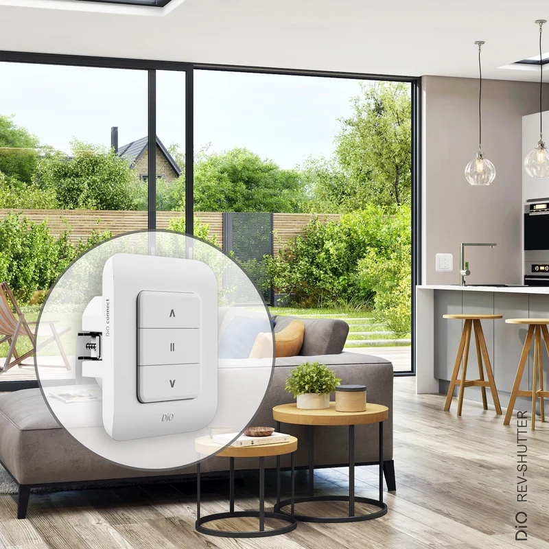 Set of 2 Connected Shutter Switch DiO Connect