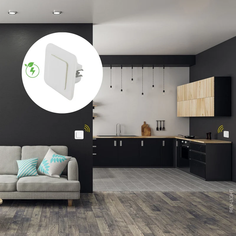 Kit of 2 Connected Light Switch -DiO Connect