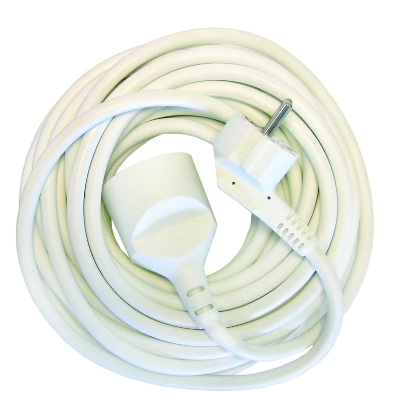 Extension cable - white - 10m