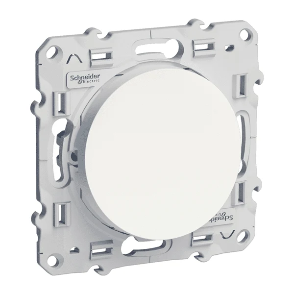 Schneider Odace interrupteur va-et-vient blanc 10A - S520204