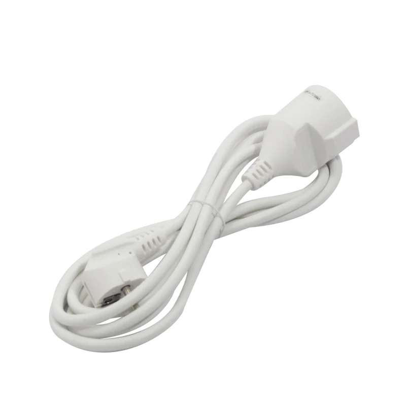 Extension lead white - 10 m (SCH)