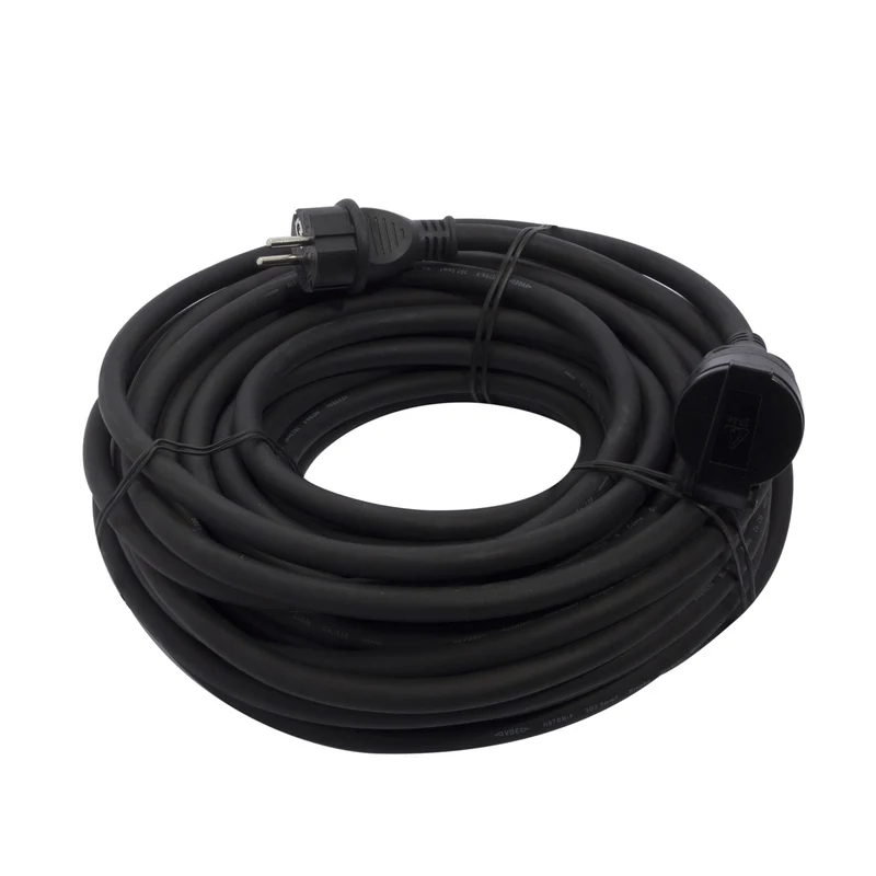Extension, 20 m - black (SCH)