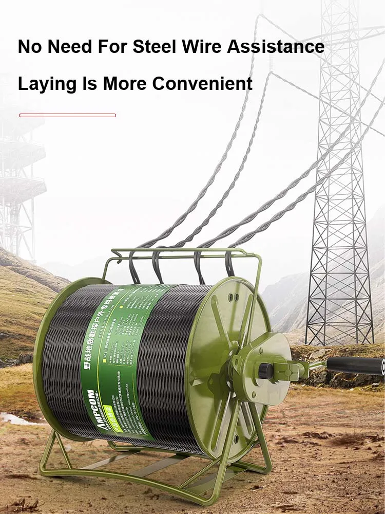 AMPCOM Outdoor Communication Field Cable , Twisted Pair Cables