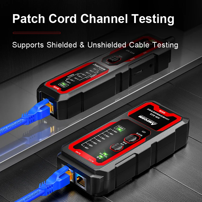AMPCOM AM-828N pro Interference Resistance Multifunction Network Cable Tracker