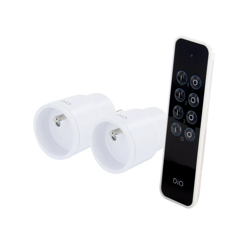 Two ON/OFF sockets + remote control
