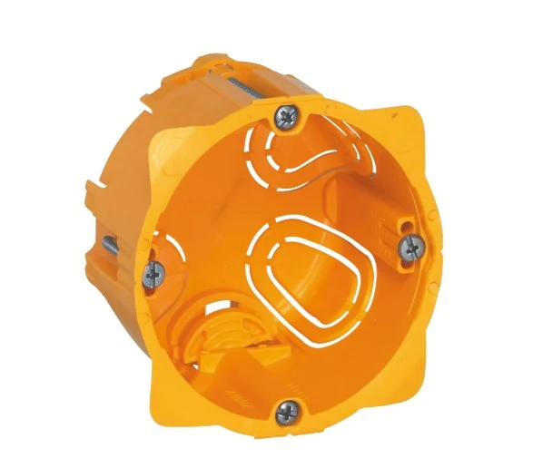 Boîte d'encastrement monoposte Batibox profondeur 60 mm 080061