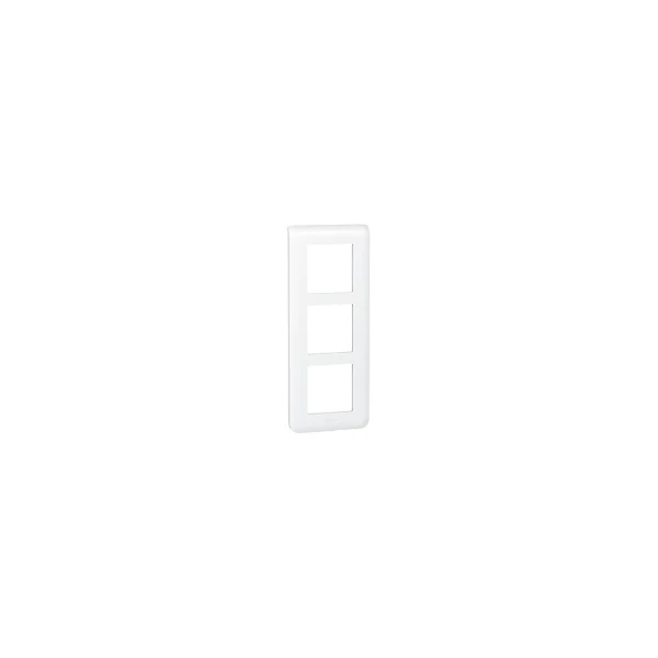 Plaque spéciale rénovation Programme Mosaic 3x2 modules Vertical Blanc LEGRAND 078856L