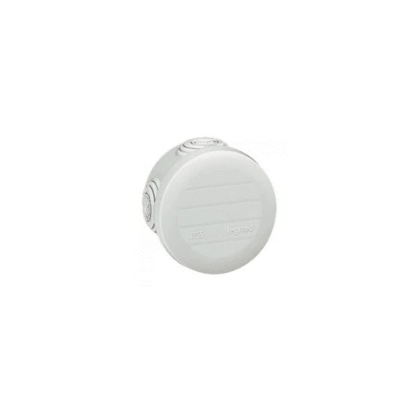 Boîte ronde étanche plexo gris diamètre 60 mm LEGRAND 092001