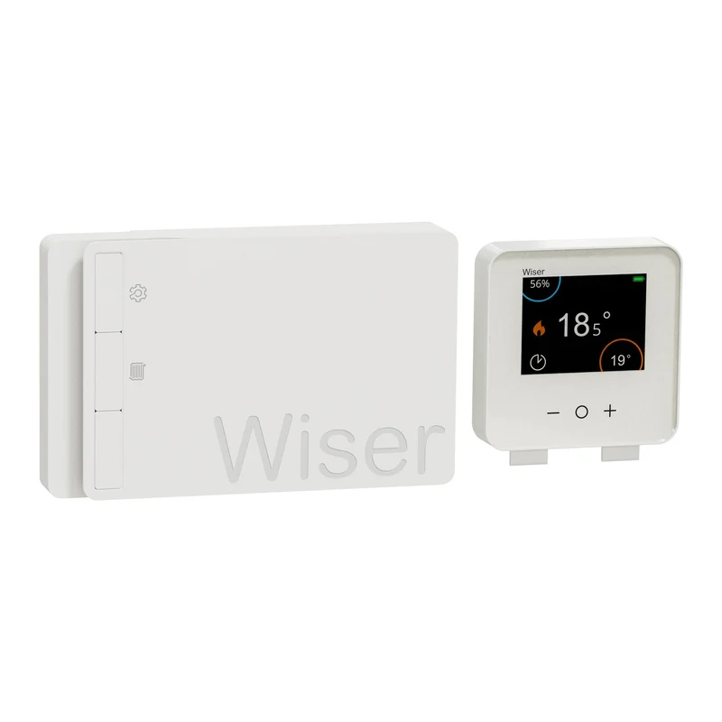 Wiser - kit thermostat connecté pour chaudière On/Off et Opentherm - génération 2 - Schneider CCTFR6901G2