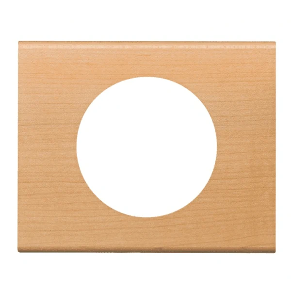 Céliane plaque Matière 1 poste Erable - Legrand 069211