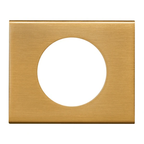 Céliane plaque Matière 1 poste Bronze Doré Legrand 069131
