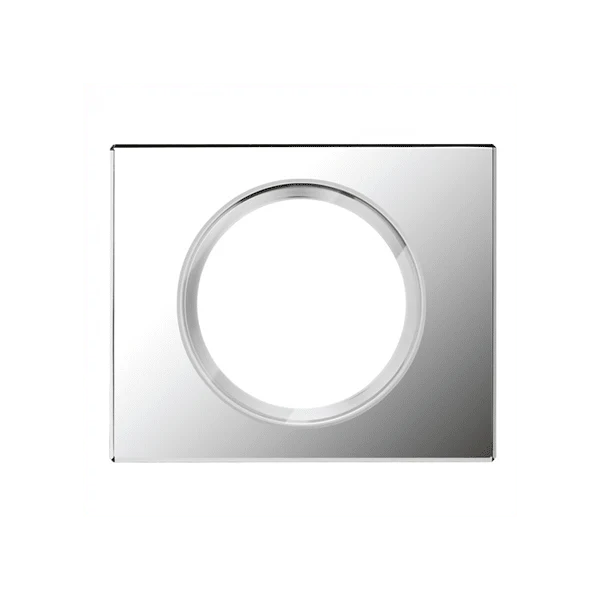 Céliane plaque Matière 1 poste Verre Miroir - Legrand 069121