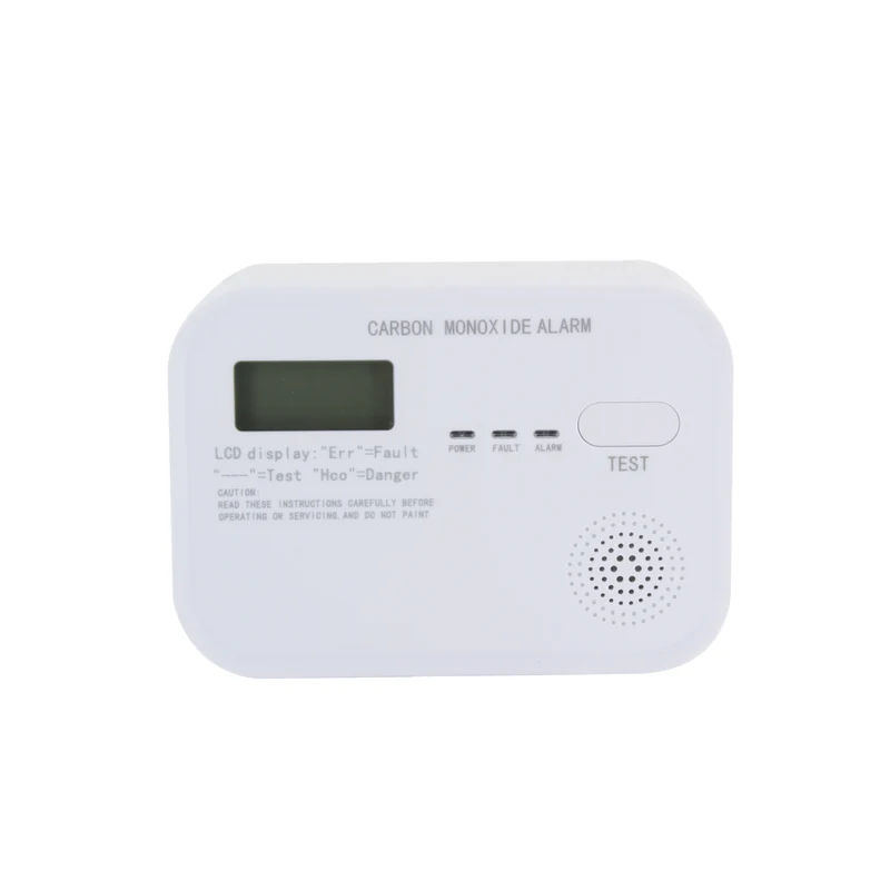 CO alarm with LCD display