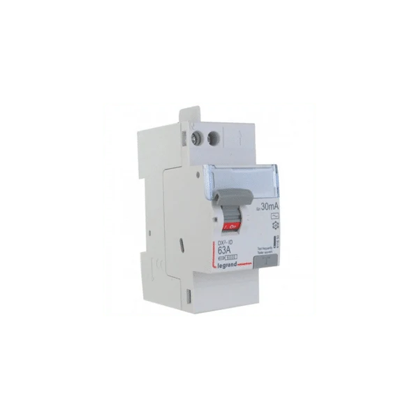 Interrupteur différentiel 2P 63A type AC 30MA auto Legrand 411650