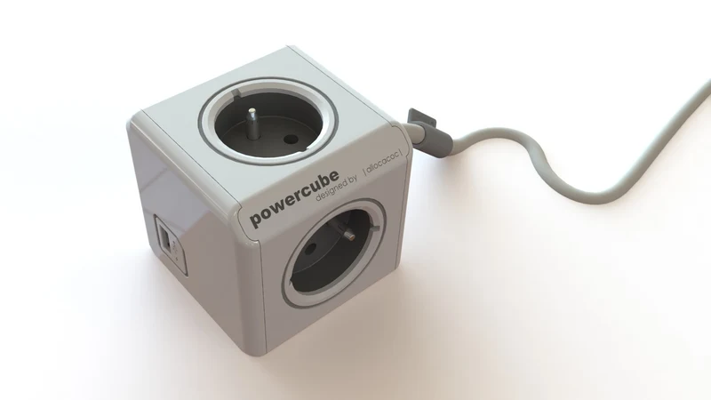 PowerCube 3 x 16 A + 2 x USB - 1.5 m