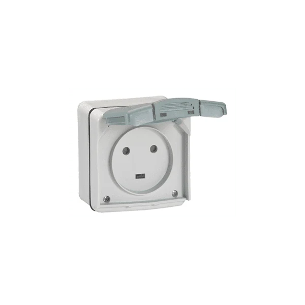 Socle plexo étanche 2P+T 20A IP55 LEGRAND 091655