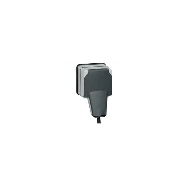 Prise à volet 2P+T 16A Plexo Gris LEGRAND 090485