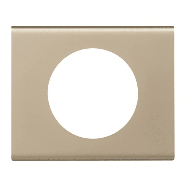 Céliane plaque 1 poste Nickel Velours - Legrand 069111