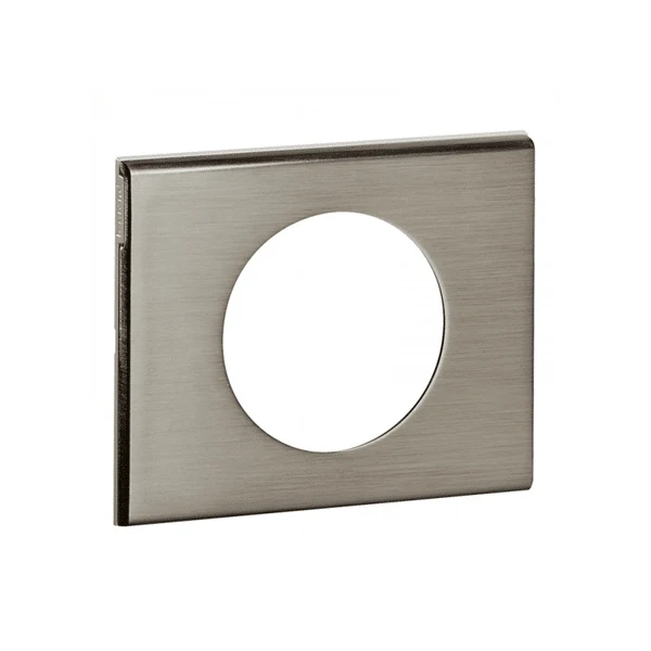 Céliane plaque 1 poste Inox Brossé - Legrand 069101