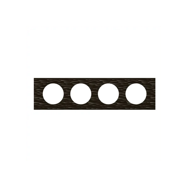 Céliane plaque matière 4 postes Corian® Gougé 069024