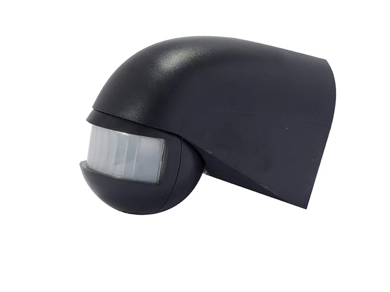 Adjustable 180° motion sensor - Black