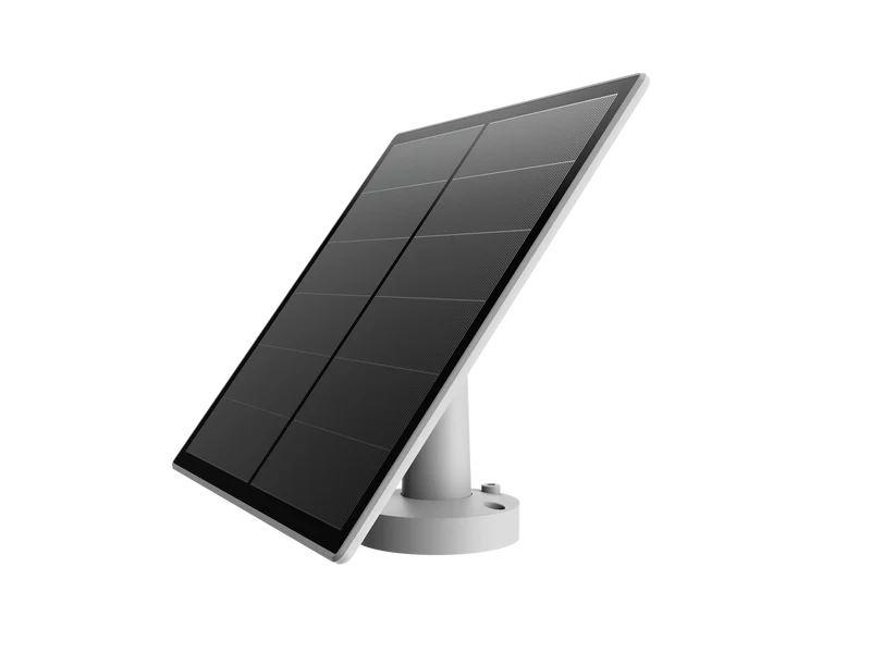 Wireless outdoor WiFi camera with solar panel